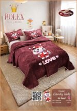 ⁦طقم مفرش دفاية اطفال قطيفة حفر 4ق⁩ - الصورة ⁦7⁩