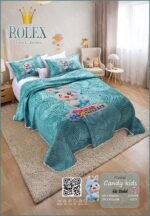 ⁦طقم مفرش دفاية اطفال قطيفة حفر 4ق⁩ - الصورة ⁦8⁩