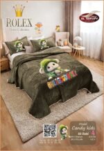 ⁦طقم مفرش دفاية اطفال قطيفة حفر 4ق⁩ - الصورة ⁦16⁩