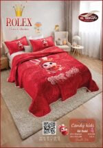 ⁦طقم مفرش دفاية اطفال قطيفة حفر 4ق⁩ - الصورة ⁦15⁩