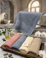 ⁦طقم فوط قطن 100% بريميوم – Heavy Soft⁩ - الصورة ⁦9⁩
