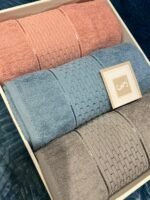 ⁦طقم فوط قطن 100% بريميوم – Heavy Soft⁩ - الصورة ⁦2⁩